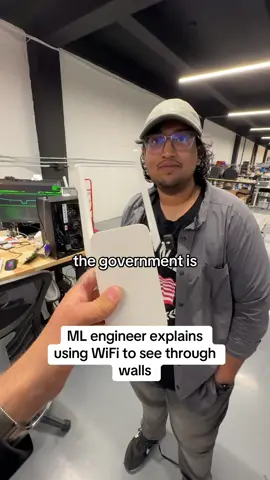 Machine learning engineer explains how WiFi signals can be used to see through walls #Tech #engineering #education #Science #wifi 