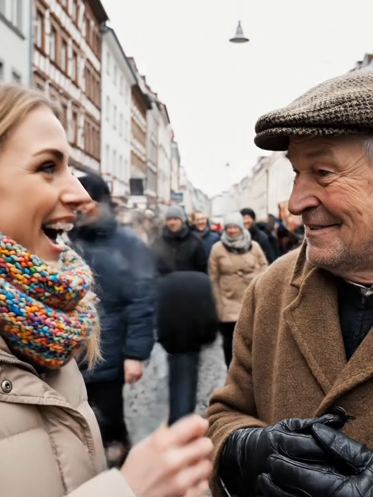 Kommentiert eure Witze...🎤💬 #fyp #fürdich #viral #comedy #funnytiktok #streetinterview #ki #opa #FYP #interview