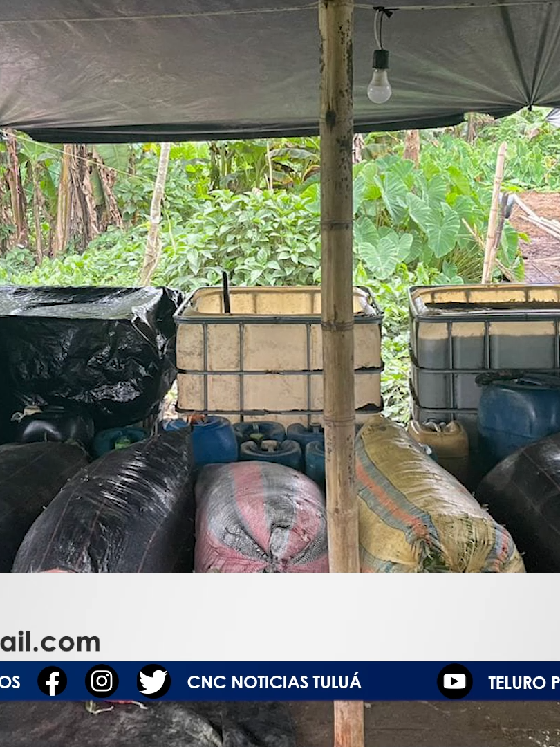 🚨 ARMADA DE COLOMBIA DESTRUYE MÁS DE 30 LABORATORIOS ILEGALES. En operaciones conjuntas contra el narcotráfico, la Armada de Colombia logró la destrucción de 34 laboratorios ilegales utilizados para la producción de pasta base de coca en municipios del Pacífico nariñense. Durante las acciones fueron incautados más de 12 mil galones de insumos líquidos y 2.300 kilogramos de insumos sólidos. 💬 Según las autoridades, los laboratorios pertenecerían a los GAOR “Alfonso Cano”, “Iván Ríos” y “Rafael Aguilera”, estructuras que emplean el narcotráfico como fuente principal de financiamiento. @walter Rendon @Policía de Colombia @alcaldiadetulua @waltelux02 @fernanda.montoya74 @fernandacifuentes09 @Yenny Alexandra Garzon Vidal @Yenny Calderón @davidcifuentes32 @mariatjaramillon @wilsonbarco @deivi.pavon @valeriabonilla_vb @paoaholguin @david.mora881 @pedrofuquene5      @li_ba1 @tatianaruiz096 @mariatjaramillon @cr_mechanics @paoaholguin @walterlux02 @deivi.pavon @jessicaserna_@dianygaleano 6@isahurtado07 @sugeycomunicadora @hospitomasuribetulua @ferne.fernelly @_fer_mont_@quevedodavid@soy_marcela4 @22_3f_@1234jjaa @sergio.zapata.man @Policía nacional @Alcaldía De Palmira @Alcaldía De Cali @alcaldiadetulua @Hospital Tomás Uribe Uribe #GobernacioniondelValle  #Seguridad #policiavalle  #ArmadaDeColombia #ContraElNarcotráfico #PacíficoSur #Nariño #FuerzaNavalDelPacífico #SeguridadNacional#Judicial #policiavalle #GobernacioniondelValle #Fiscalía