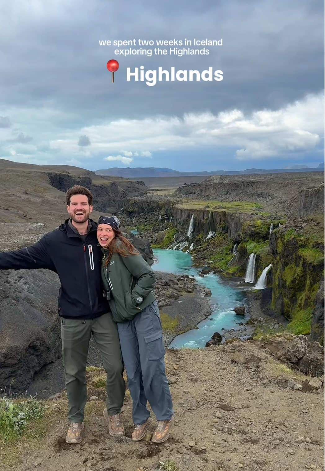 mini guide to exploring the highlands in Iceland 🇮🇸🚐🌋 #icelandadventure #icelandhighlands #icelandguide #highlands #icelandtravel 
