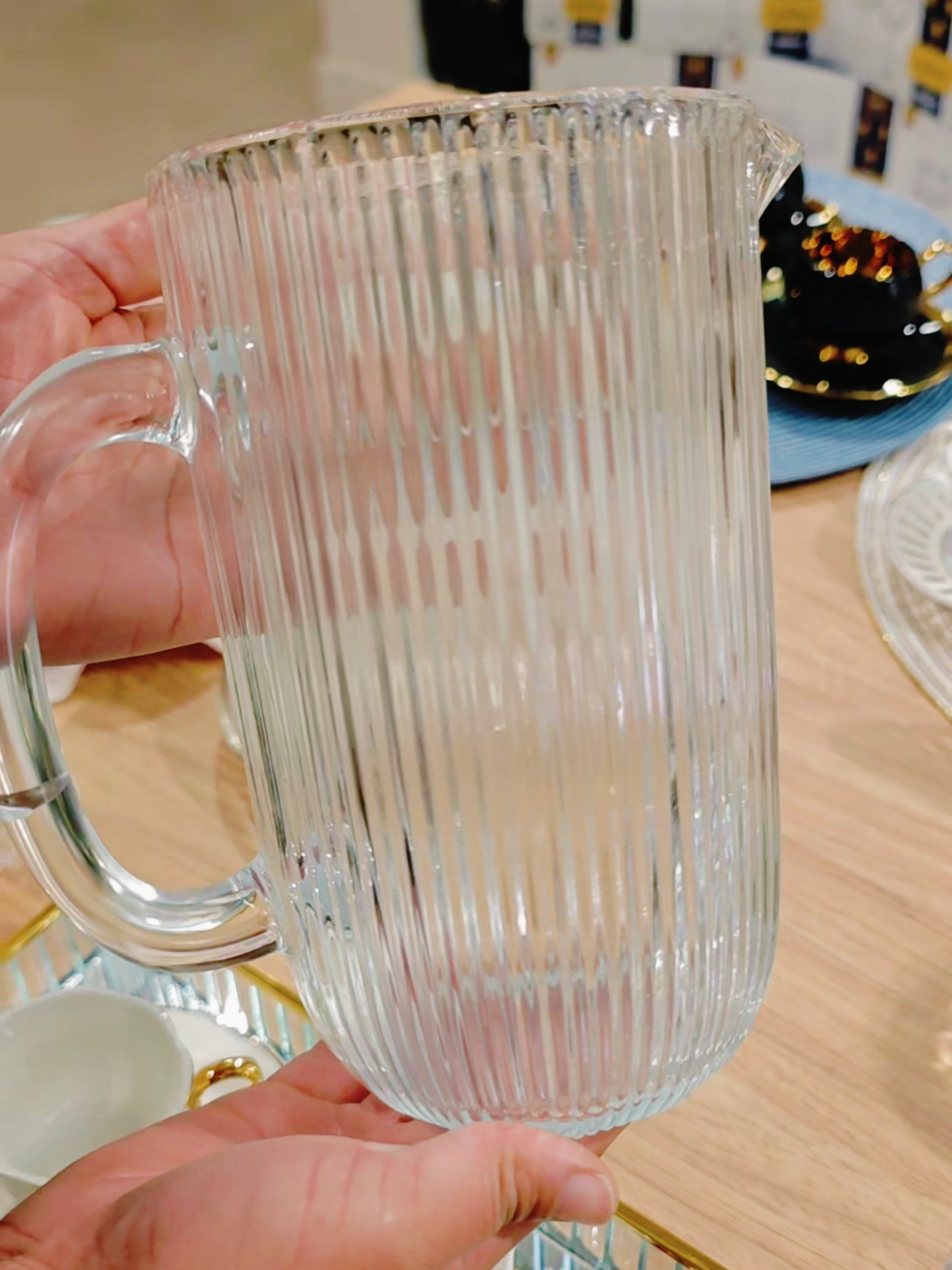 Jarra Cameratta – Cristal Ecológico 1,3L #TheCozyHome #MesaPosta #Decor #fy 