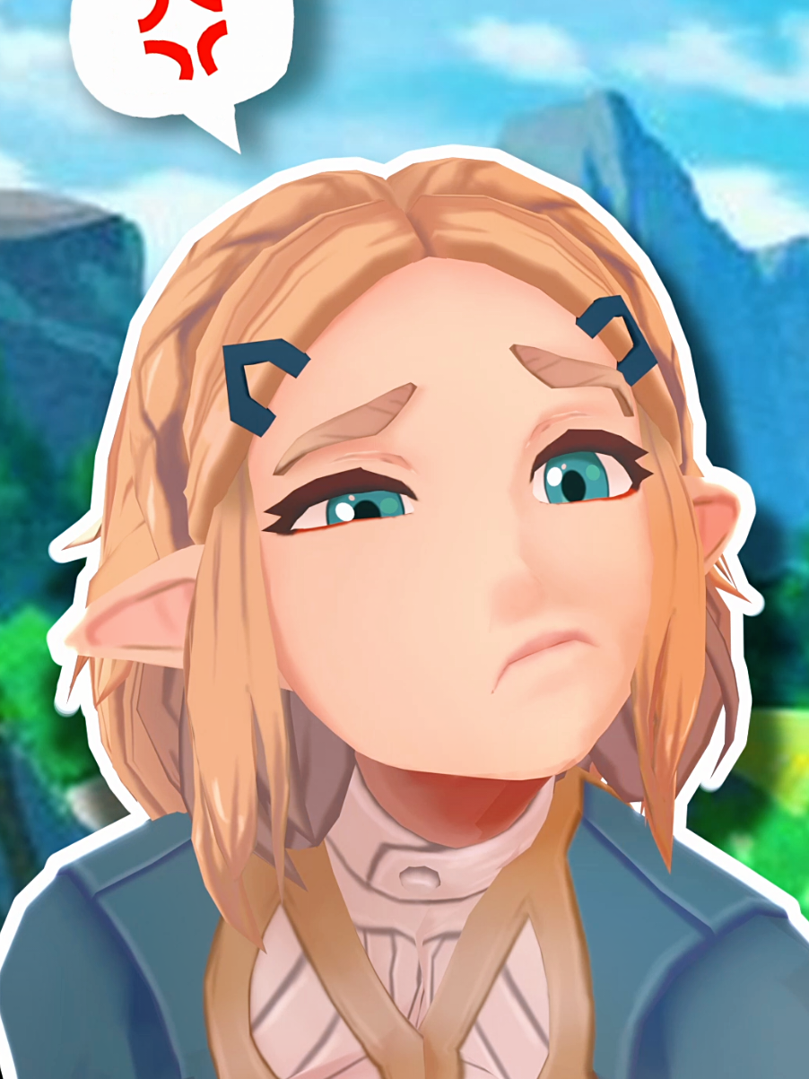 Be careful where you put that thumb 👇 #zelda #fyp #trend #dancetrend 