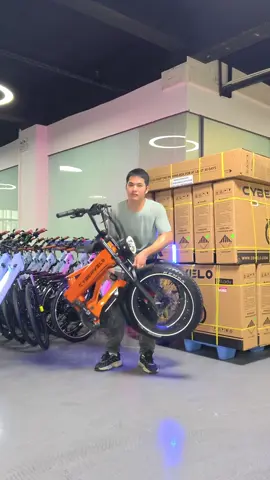 Share this with your buddy.#ebike #electricbike #electric #emtb #ebikes #cybervelo 