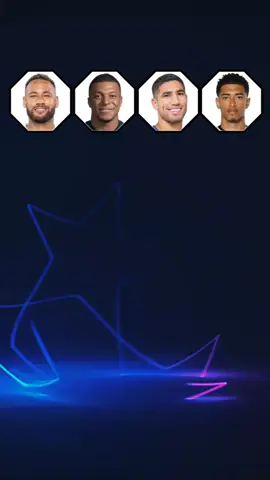 Neymar vs Mbappé vs Hakimi vs Bellingham ⚽🌪️😲 . #Soccer #footballskills #footballtiktok #footballchallenge #football 