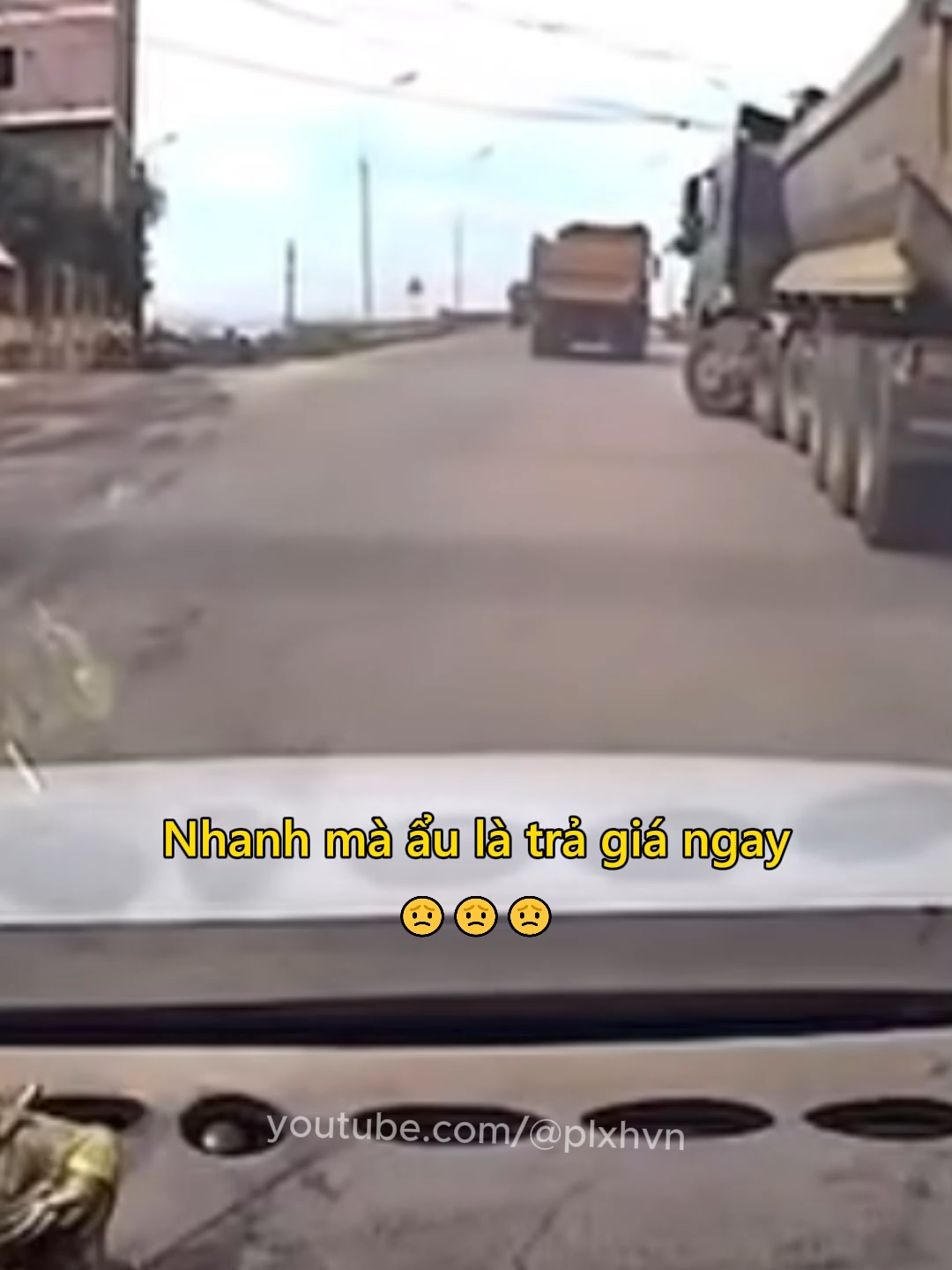 Nhanh mà ẩu là trả giá ngay 😟 #giaothong #antoangiaothong #laixeantoan #tainangiaothong #plxhvn #phapluatxahoi