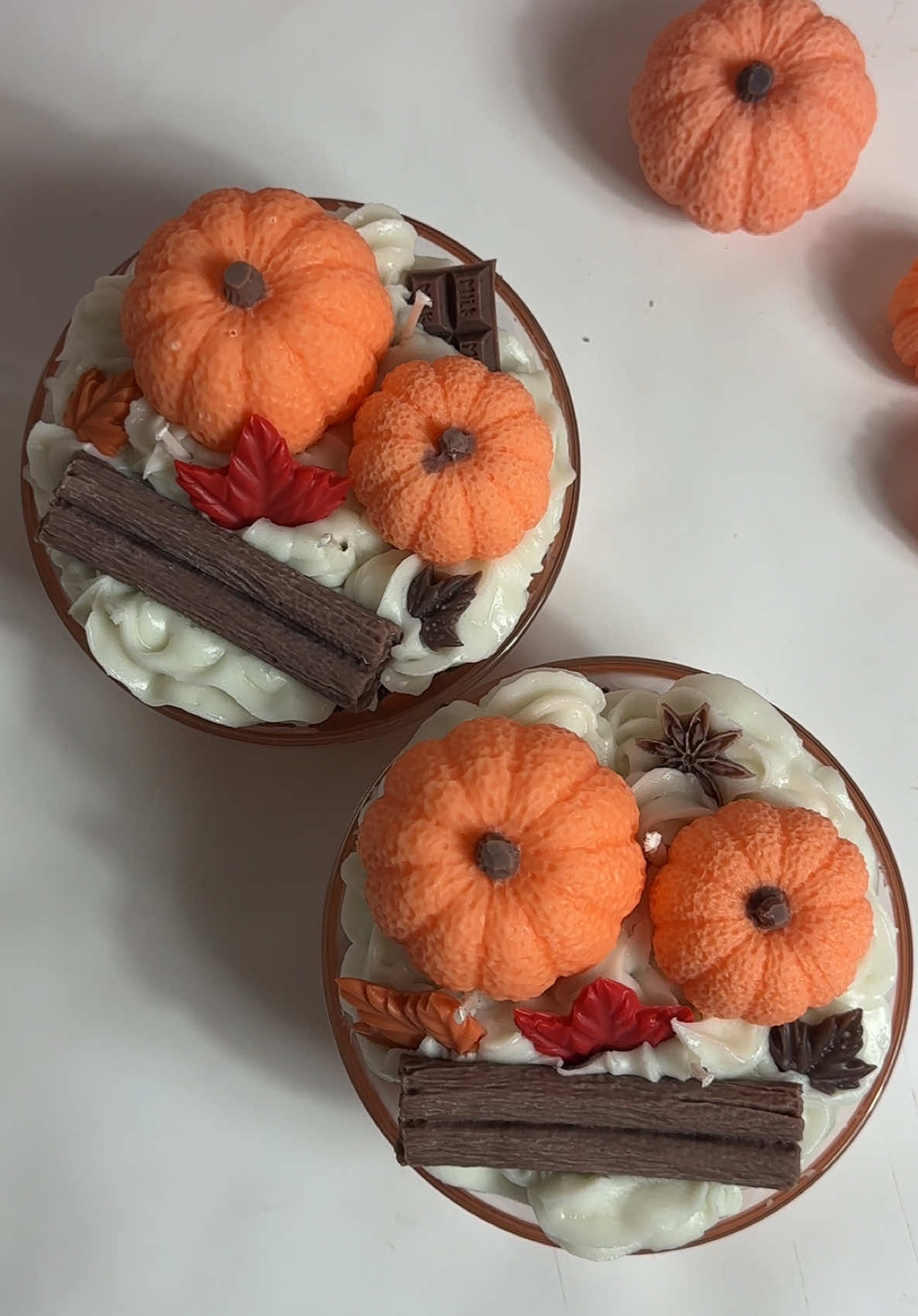 Autumn vibes🍂🍁🎃 #Herbstdeko #Kürbisliebe #Kerzenliebe #Geschenkidee #Handgemacht