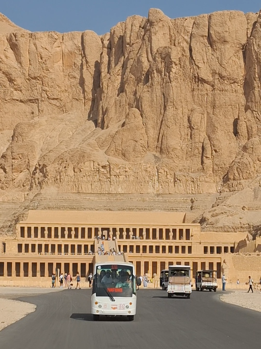Queen Hatshipsut Temple one of the wonders of ancient Egypt  #egypt #Love #restaurant #nileriver #pyramidsofgiza 