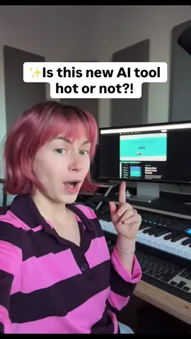 What do you think of this?!? @Moises.ai  . #musicproducer #musicproduction #femaleproducer #aimusic 