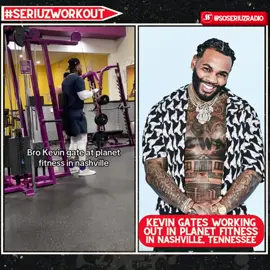Fans spot Kevin Gates working out at Planet Fitness 💪🏾 #kevingates #workout #foryouu