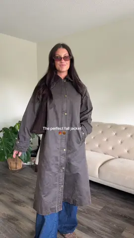 Obsessed with the jacket for fall 🤎🍁 #falljacket #falloutfits #fallfashion @La Maison Simons 