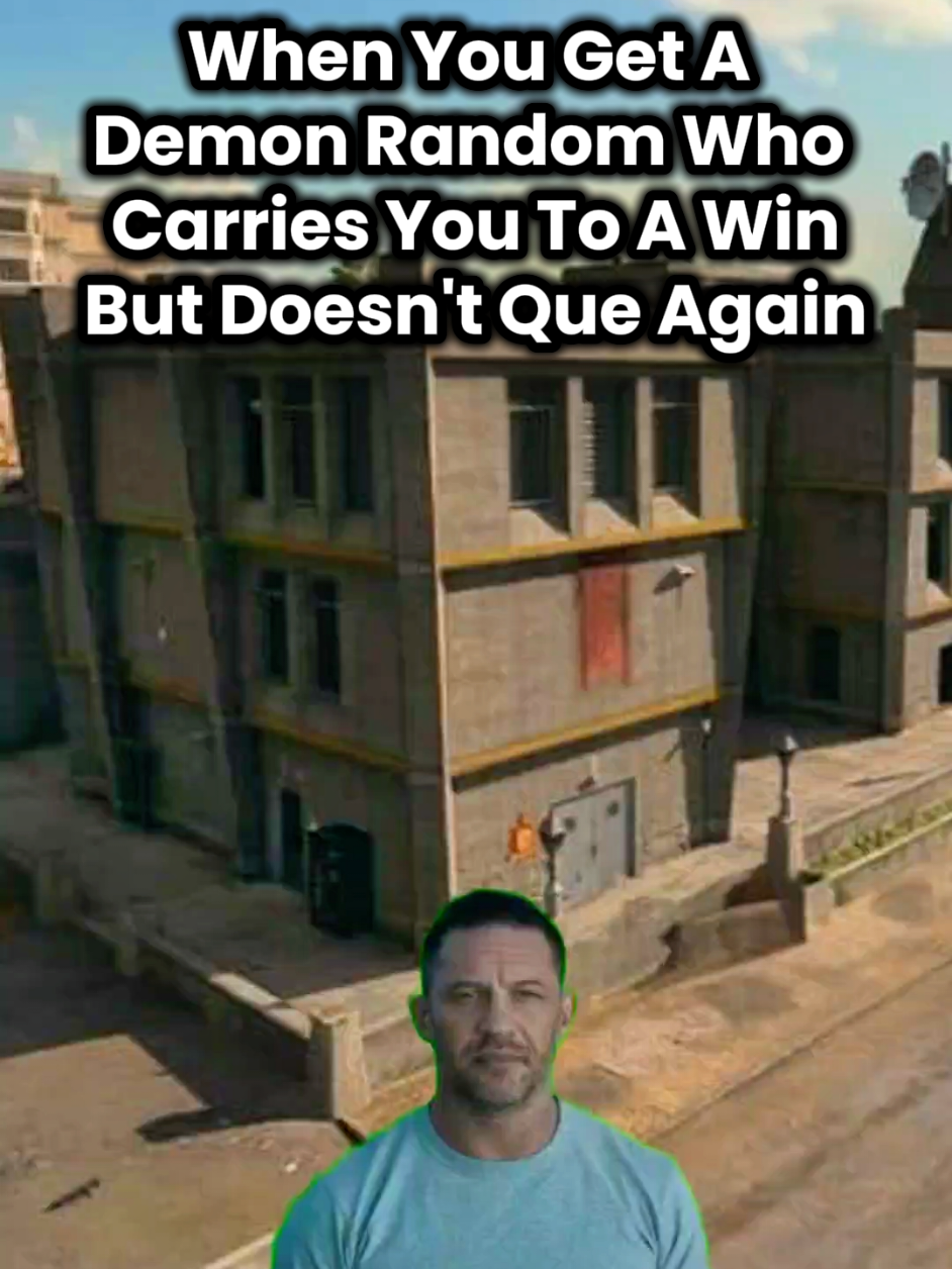 When you get a demon random who carries you to a win but doesn't que again - warzone #gamer #callofduty #cod #warzoneclips 