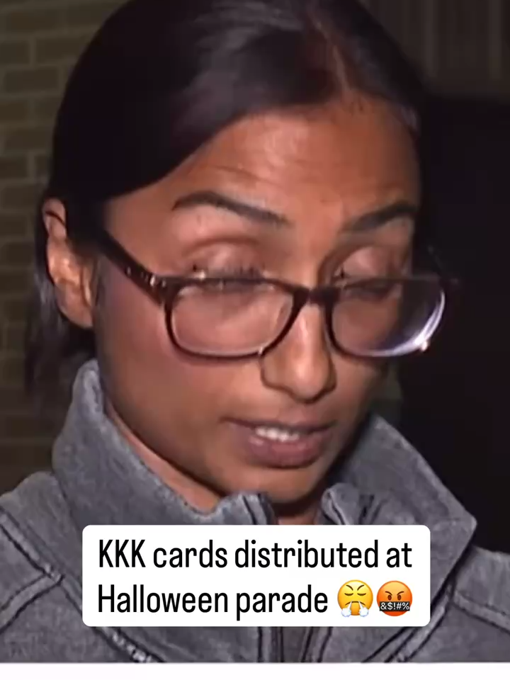 We need more of this response, more engagement, and people showing up to squash hate💪. Today, not tomorrow or the next day. Kids allegedly received pamphlets advertising the Women of the Ku Klux Klan organization during a Halloween parade in Mechanicsburg, PA. Mechanicsburg resident Shaghana Doyle posted on TikTok about the pamphlets and urged residents to make their opposition heard at the borough council meeting.  