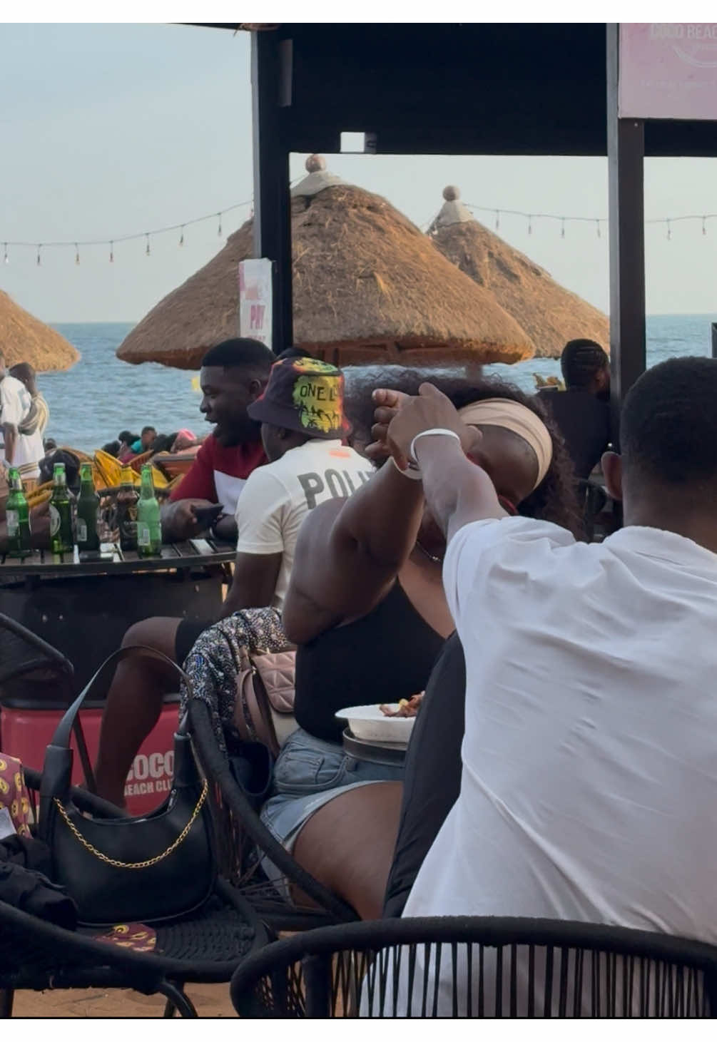 Cheers 🥂  Everyone loves Coco Beach Club, Entebbe. Tell us in the comments someone with whom you would love to come to Coco Beach! Tag them, let them know🥰 #fyp #foryoupage #foryou #cocobeachclubebb #fun 