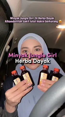 Minyak urut badan paling power setakat ni, tidak rasa panas pun 😍 recommend!  #minyakjunglegirl #minyakurutdayak #minyakurut 