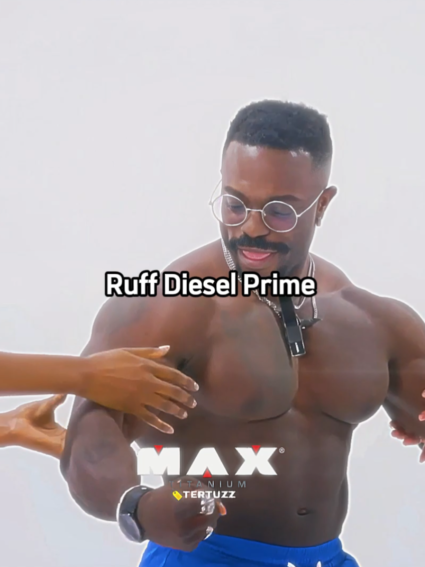 Ruff Diesel 💀 | Cupom de Desconto 🏷 TERTUZZ na @Max Titanium - Loja  #ruffdiesel #gymedit #mrolympia #maxtitanium #bodybuildingmotivation 