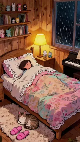 rain day 🌧️ and cozy room #foryou #forupage #viral_video 