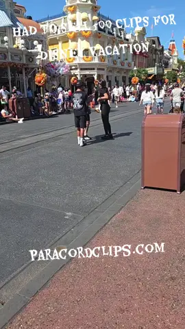 500 Clips for Disney Trip! #viral #fyp #paracordclips #disney 