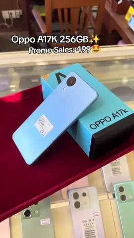 AVAILABLE NOWW☺️🤩 BRAND NEW PHONE♥️ ‼️OPPO A17K 5G 8+8GB-RAM 256GB‼️ #aerielsgadgetbodegaofiicialpage #aerielsgadgetsbodega #aeriels #makeitvairal #Foryou 