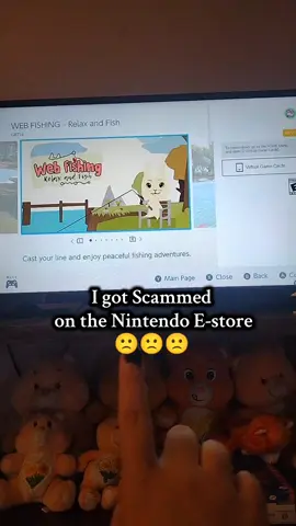If you are a fan of the Webfishing game DO NOT buy the one in the Nintendo E Store because it is literally a scam 🙃🙃🙃