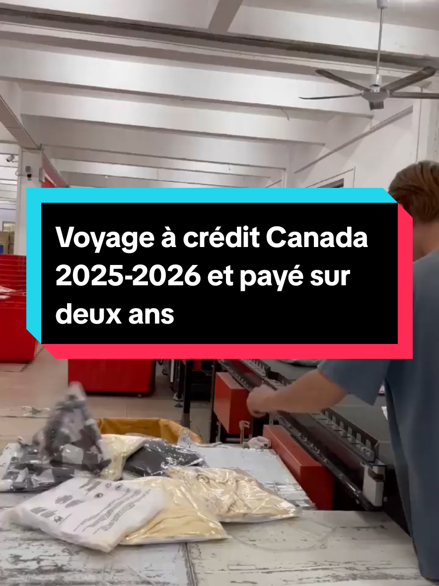 Voyage à crédit Canada 2025-2026 et payé sur deux ans#agriculture #elevage #liberté #construction #travail 