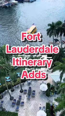 Hotel: Gallery One by @hilton Flights @Spirit Airlines || Things to do @MIAM Cafe @Liquid Paradise @The Wharf Fort Lauderdale @Bodega Taqueria y Tequila #traveltok @Rebel Wine Bar #solotravel #fortlauderdale #traveltips Hotel and flights on a payment plans @Airfordable use code VEEZ for $25 off your first booking 