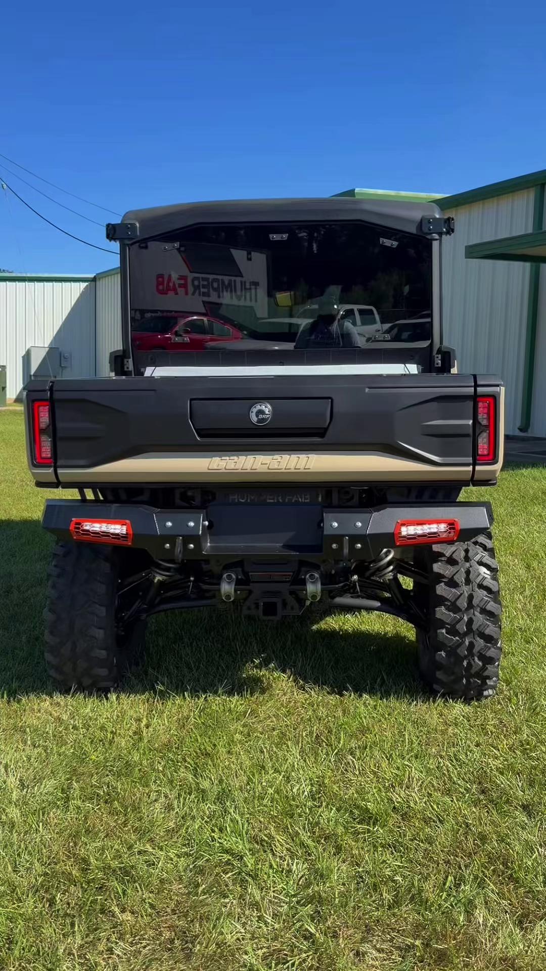🚨 THE WAIT IS OVER 🚨 Thumper Fab just dropped new gear for the Can-Am Defender HD11 and it’s 🔥 💪 Winch bumpers, headache racks, long travel kits & more — all trail-tested and built in the USA 🇺🇸 👀 Tap in and check it out! #ThumperFab #CanAmDefenderHD11 #OffRoadLife