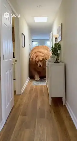 Move out the way please 🫣 #dog #animals #huge #viral #ai 
