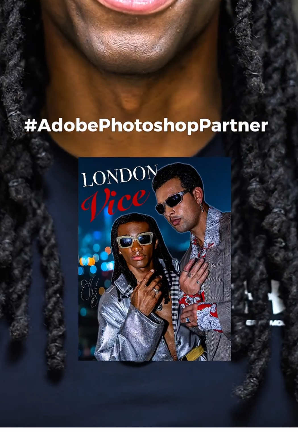 style that is seen worldwide on @Photoshop on mobile #AdobePhotoshopPartner — link in bio to download for free! #MadeWithAdobePhotoshop