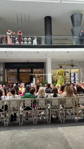 Flew to Miami, had the world’s best octopus salad (been thinking about it for months) & walked into a fashion show 😍 what more could I want? #miami 