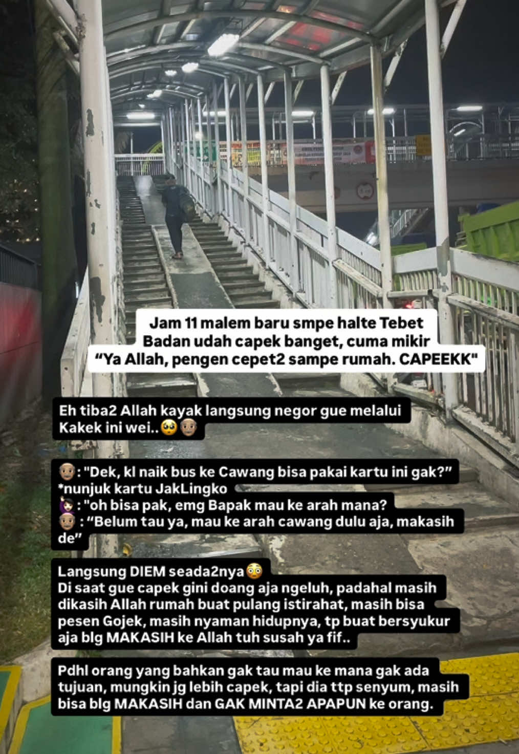 Saking nge freeze nya sampe nyesel knp gak pesenin gojek😭 bnrbnr ketampar bgt kaget..