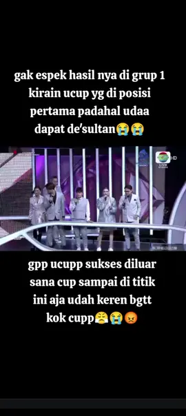 Bagian | 33 @Indosiar  kata nya acara nomor 1 di Indonesia tpi kok gaa adil sengaja tuhh kemarin di show indosiar ngasi lagu (VE KAMELEA) biar tersnggol ucup nya  #da7academy #top10 #grup1result #fyp  #indosiarkontoll 