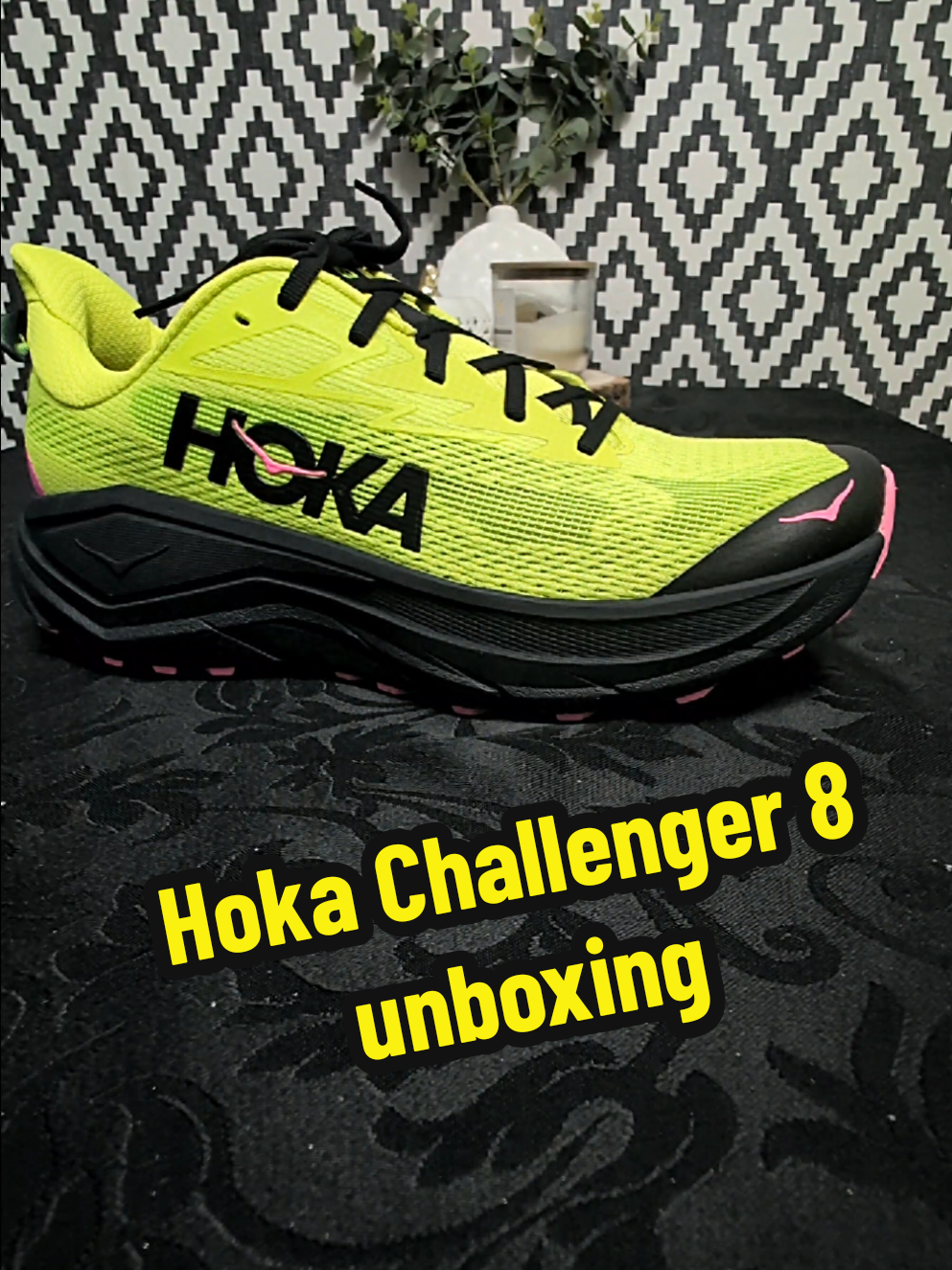 Unbox my new trainers with me! 🏃 Decided to try the Hoka Challenger 8's as I tend to run trails more often than roads. I was impressed tbf, just the 7k early this morning before the sun came up, but they were super comfy on the tarmac! #unboxingvideo #asmr #Running #training #motivation 