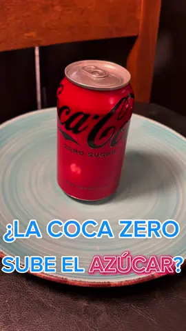 Medí mi azúcar antes y después… y el resultado te va a sorprender ⚡️ #CocaColaZero #ZeroSugar #Glucosa #HealthTok #drmiguelangel