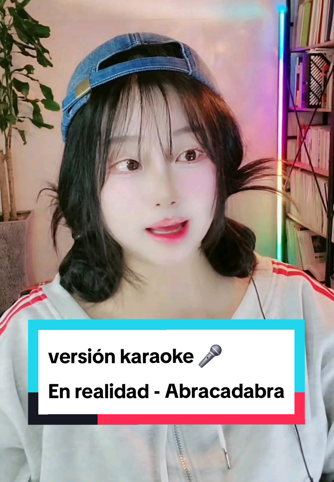 En realidad 🗣 #cantando  #abracadabra  #karaoke  #temazo #español 