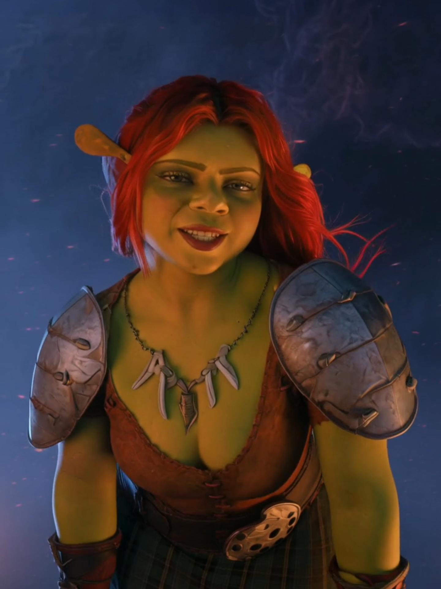 Tu tá de brincadeira con esta versión de Fiona 🔥 #fyp #parati #viral #animation #animacion #fiona #shrek #aiart #arteia #GlowUp #cgi #phonk #brazilianphonk #spookyseason #halloweenvibes#funk #edit