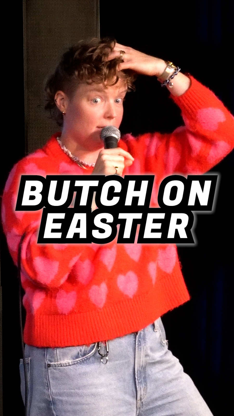drop your butch child pics  #relatable #standup #easter #childhoodphotos 