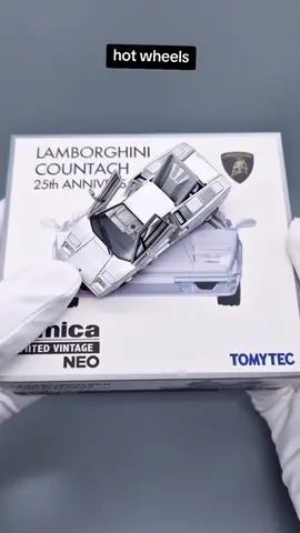 Tomica Limited Vintage Lamborghini Countach 25th Anniversary Diecast Model Car in scale 1/64 🩶#diecastcars #hotwheelsdaily #hotwheelsofficial #hotwheels 