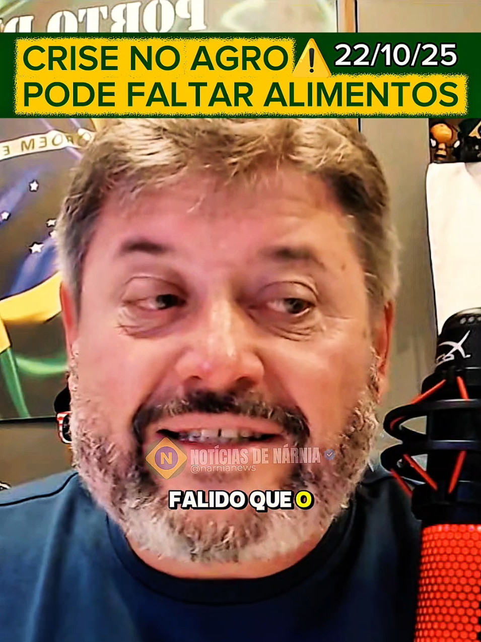 PAÍS FALIDO, AGRO SEM DINHEIRO 22/10/25. Desdobramentos, Pastor Sandro Rocha. #desdobramentos #noticias  #agro  #desdobramentoshoje #prsandrorocha