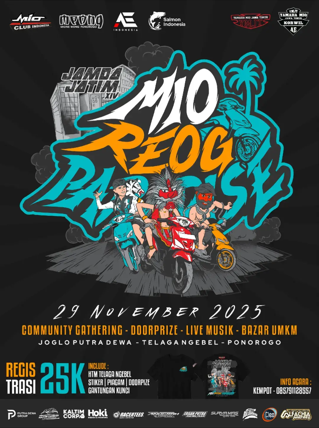 moso gur diragati tok ra ngge budal acara#mioreogparadise #jamdaymjt #meongponorogo #5tlgank🚀 #mioclubindonesia 