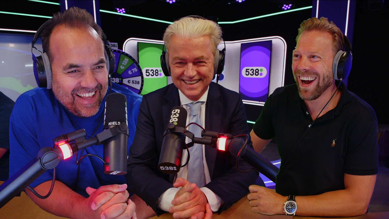 Geert Wilders bij radio 538 #nederland #wilders #pvv #verkiezingen #timmermans 