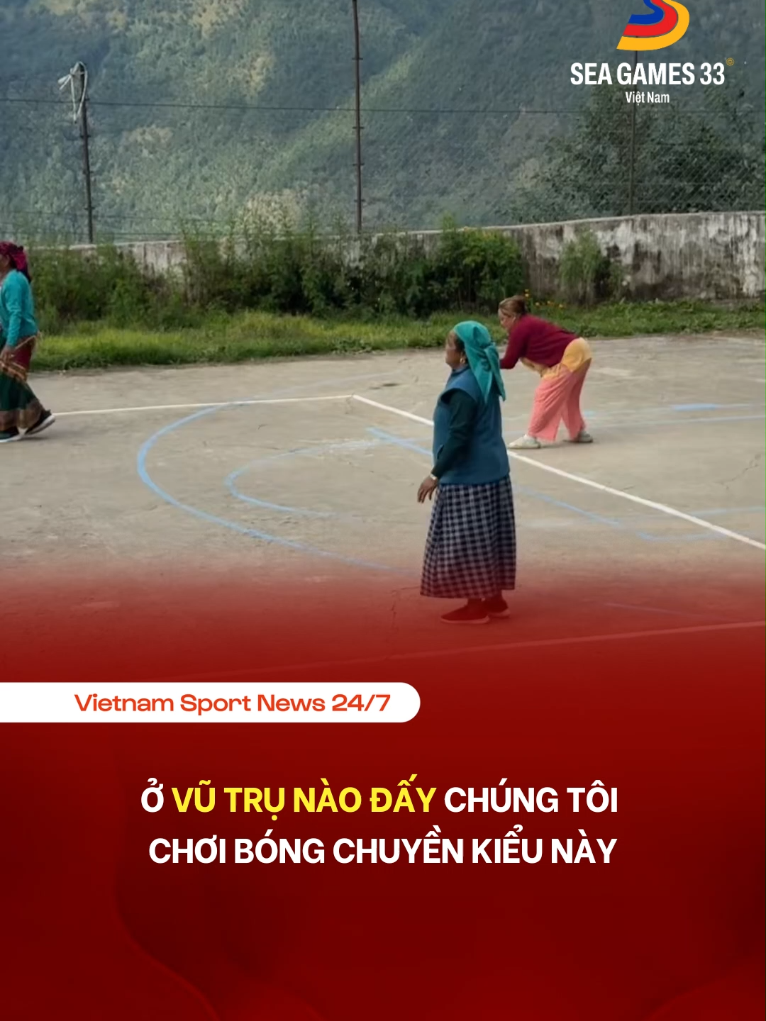 Ở vũ trụ nào đấy chúng tôi chơi bóng chuyền kiểu này #Sportsontiktok #sports #fyp #viral #VietNam #Thethao #seagames #seagames33 #tintucseagames33 #vietnamvungbuocvuonxa