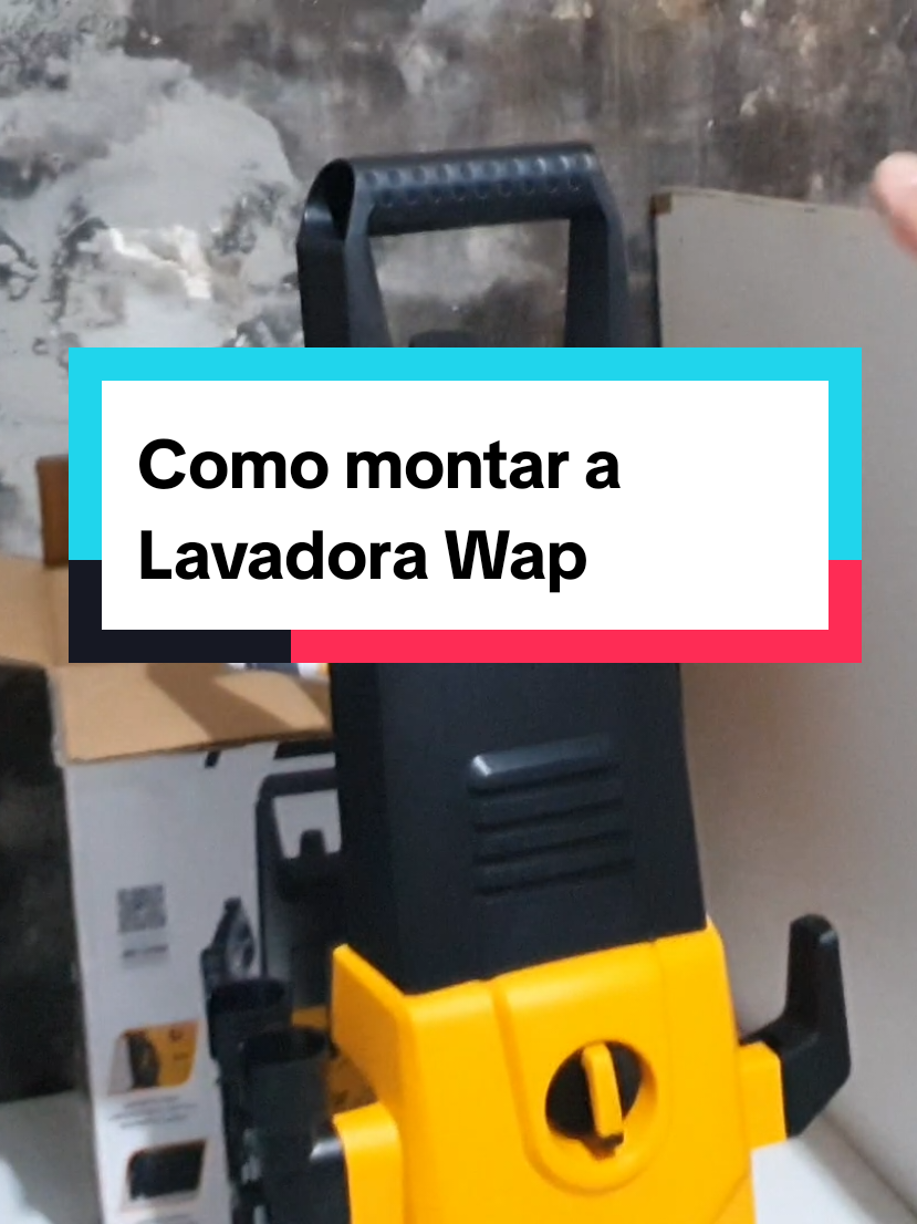 Como montar a Lavadora de Alta pressão WAP Eco Power 2200#LIVEIncentiveProgram #MakefriendsLIVE #PaidPartnership 