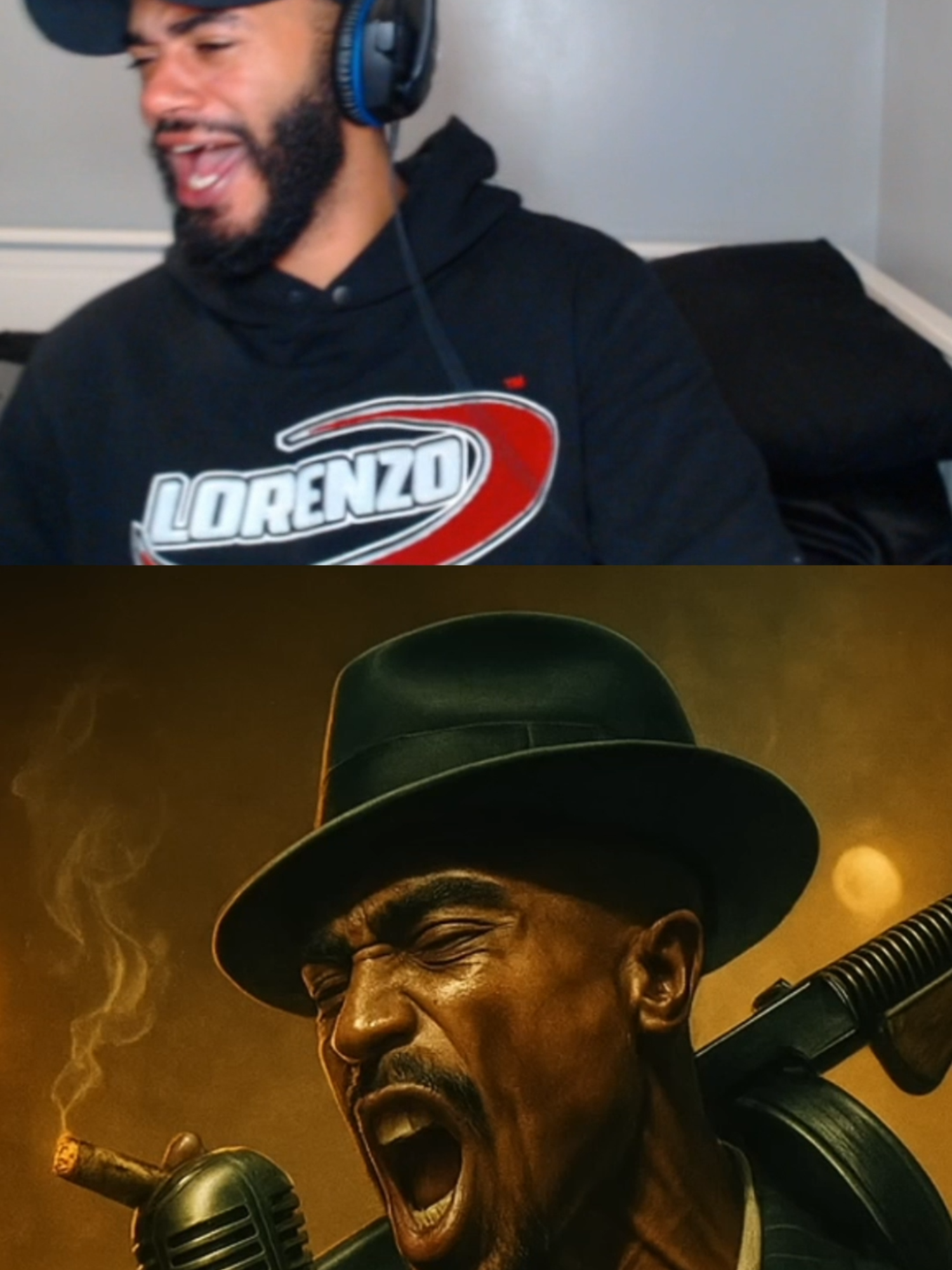 1950's Soul Version of Hit'em Up is sounding WAY more persona! 😭#reaction #explore #reactionvids #1950s #motown #tupac #diss #ai