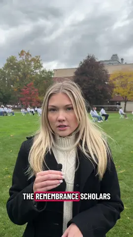 Happening now: Sitting in Solidarity honors the 35 Syracuse students who died in the Pan Am Flight 103 Bombing in 1988. #RemembranceWeek 