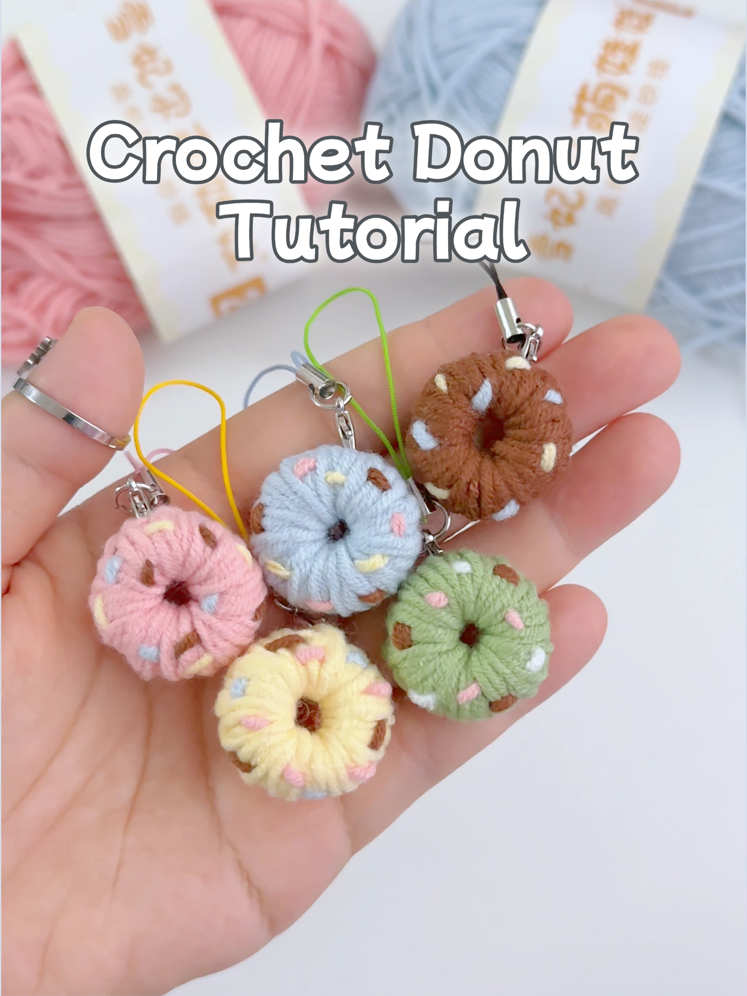 Crochet Donut Tutorial #crochet #handmade
