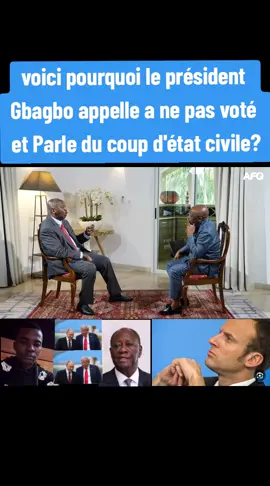 voici pourquoi le président Gbagbo appelle a ne pas voté et parle du coup d'état civile ? #? #cotedivoire #france🇫🇷 #coup #detat 