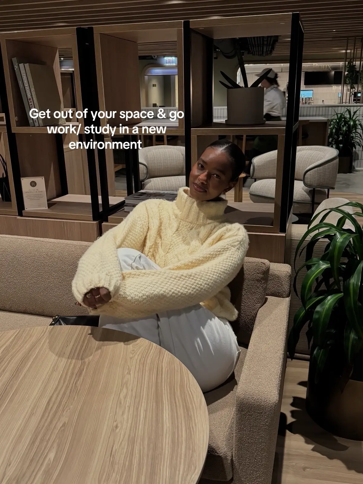 I had a mentor tell me something that changed the way I viewed productivity once. He’s a bit dramatic but he said “you don’t eat where you sh*t right? So why study where you sleep?” Ever since then I try my best to go and study where I don’t sleep. Where there is people around me working. Studying in a café or library boosts memory, motivation, and creativity, sometimes all you need is a new environment to get your brain working at its best.  #studytok #studyhacks #studywithme #productivitytips #productivityhack 