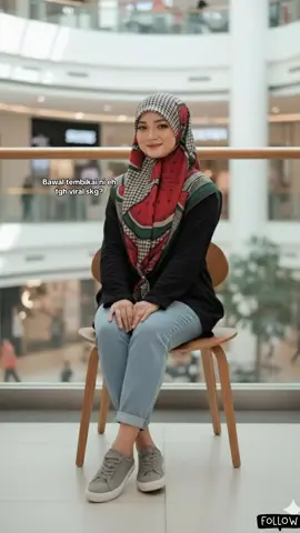 Lawa wehhhh kain mudah bntuk bawal kekaboo ni#tudungtembikai #tudungcottonprinted #kekaboo 