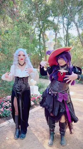 We look so whimsical 🥺💖 @raine  #renfest #texasrenaissancefestival #monamegistuscosplay #astarioncosplay 