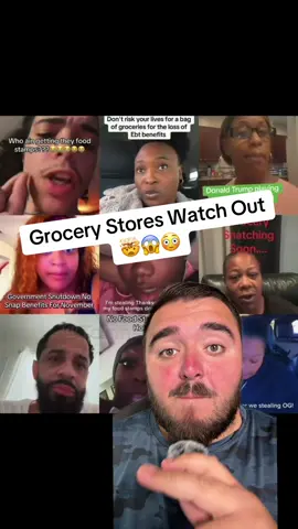 People are now threatening to steal from grocery stores if they do not get EBT or food stamps in November #ebt #foodstamps #grocerystore #foryou 
